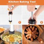 Churro Maker Kit with Discs and Pastry Tools