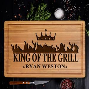 Custom Grilling Gifts for Men - BBQ Cutting Board