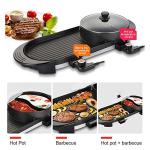 Electric Hot Pot and Grill Combo for KBBQ