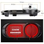 Electric Hot Pot and Grill Combo for KBBQ