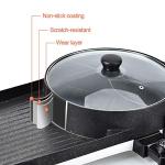 Electric Hot Pot and Grill Combo for KBBQ