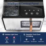 Countertop Nugget Ice Maker, 40lbs Daily Output