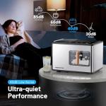 Countertop Nugget Ice Maker, 40lbs Daily Output