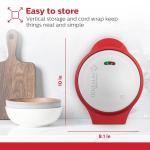 7-Count Mini Donut Maker – Makes 7 Donuts in Minutes, Non-Stick Plates, Compact Upright Storage, Easy to Use & Clean – Fun Baking Appliance for Kids, Adults, and Breakfast Treats