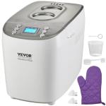 VEVOR Automatic Bread Maker with 15 Settings