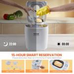 VEVOR Automatic Bread Maker with 15 Settings