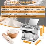 WICHEMI Electric Pasta Maker for Home Use