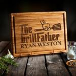 Custom Grilling Gifts for Men - BBQ Cutting Board