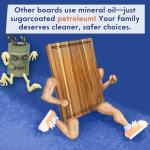 Non-Toxic Acacia Wood Cutting Board with Beeswax