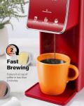 SHARDOR Compact Hot & Iced Coffee Maker
