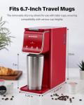 SHARDOR Compact Hot & Iced Coffee Maker