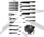 Dockorio 19-Piece High Carbon Kitchen Knife Set