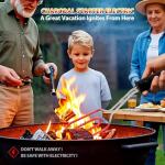 Electric Charcoal Starter - Quick Ignite for BBQ