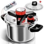 WantJoin 6Qt 3-in-1 Stainless Steel Pressure Cooker