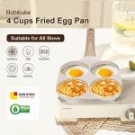 Bobikuke Nonstick Fried Egg and Pancake Pan