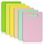 Luckyiren 6-Piece Non-Slip Cutting Board Set