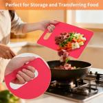Luckyiren 6-Piece Non-Slip Cutting Board Set