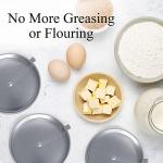 Aunt Shannon's 3-Pack 8-Inch Easy Release Cake Pans