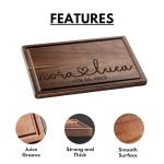 Customized Engraved Cutting Board for Couples