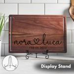 Customized Engraved Cutting Board for Couples