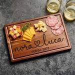 Customized Engraved Cutting Board for Couples
