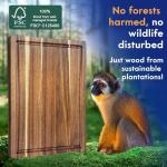 Non-Toxic Acacia Wood Cutting Board with Beeswax