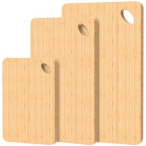 Viretang Wood Cutting Board Set – 3 Pieces