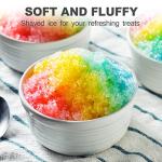 Choxila Portable Shaved Ice and Snow Cone Machine