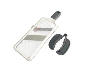 Handheld Adjustable Mandoline Slicer with Food Holder