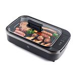 X&E Smokeless Indoor Grill with Adjustable Temperature