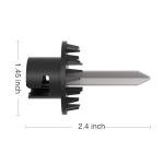 Stand Mixer Spiralizer and Skewer Attachment Set