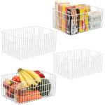Freezer Organizer Bins for Easy Food Sorting