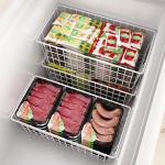 Freezer Organizer Bins for Easy Food Sorting