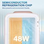 Compact 4L Mini Fridge for Drinks and Skincare