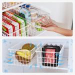 Freezer Organizer Bins for Easy Food Sorting