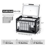 ICECO 63.4 Quart Portable Fridge and Freezer