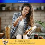 Cyrder 5 Quart Stainless Steel Pasta Pot