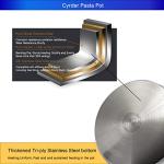 Cyrder 5 Quart Stainless Steel Pasta Pot