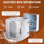 Large Stainless Steel Food Dehydrator with Remote Control