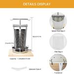 Manual Stainless Steel Fruit and Herb Press