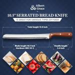 10.5-Inch Ultra Sharp Serrated Bread Knife