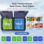 BODEGACOOLER 12V Electric Dual Zone Fridge