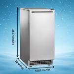 Scotsman CU50GA Undercounter Gourmet Ice Maker
