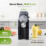 MIRASTON No Ice Slushie Machine for Home Parties