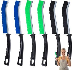 6-Pack Hard Bristle Crevice Cleaning Brushes