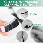6-Pack Hard Bristle Crevice Cleaning Brushes