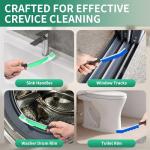 6-Pack Hard Bristle Crevice Cleaning Brushes