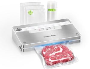 Bonsenkitchen Stainless Steel Vacuum Sealer Machine