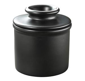 Butter Bell Crock for Spreadable Butter - Matte Black