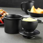 Butter Bell Crock for Spreadable Butter - Matte Black